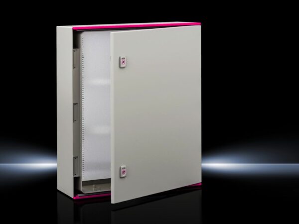 GABINETE COMPACTO AX DE POLIESTER 400X400X200 MM CON PLACA DE MONTAJE, IP66
